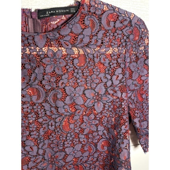Zara women's lace blouse size small - Picture 6 of 6